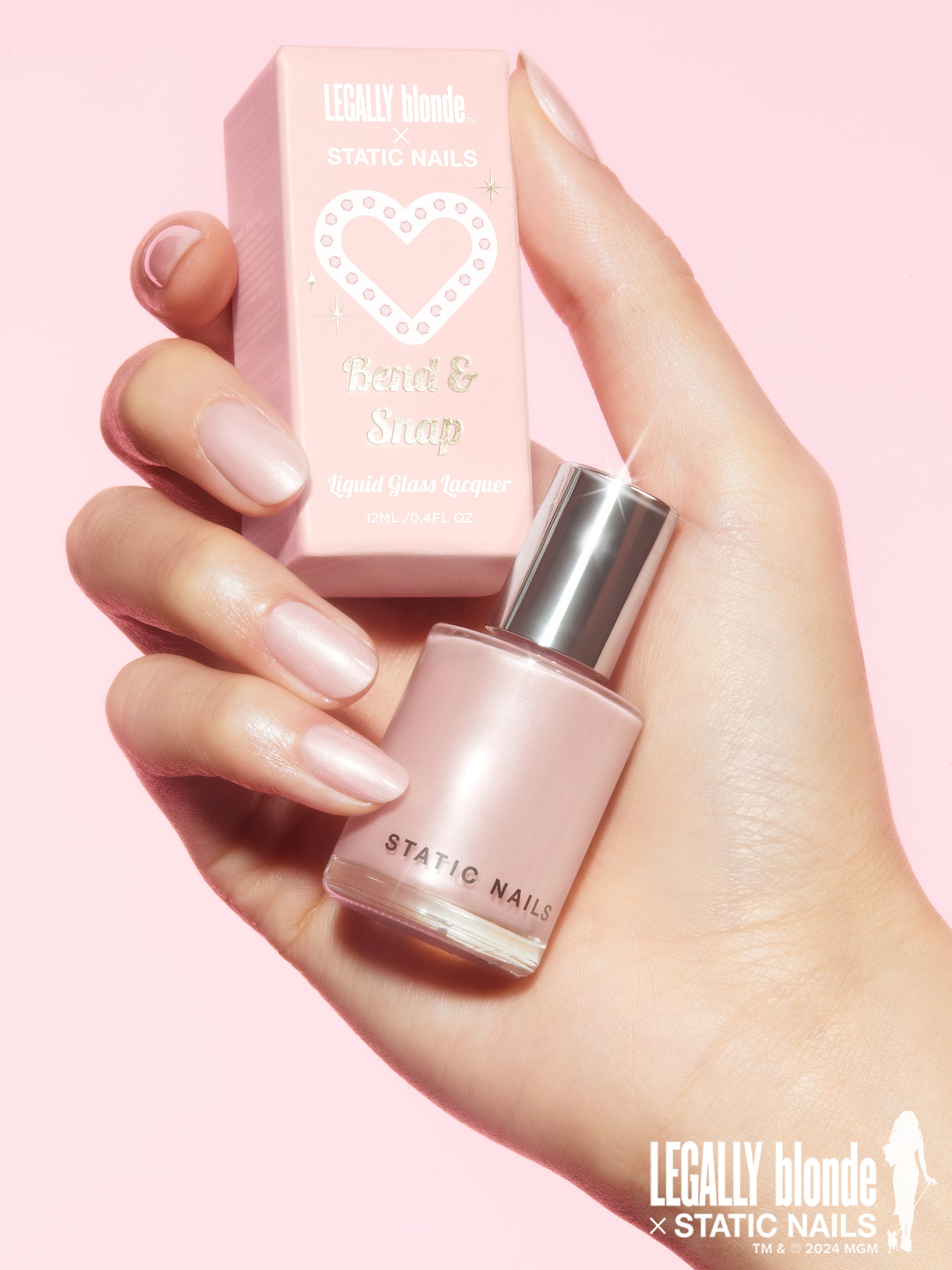 LEGALLY BLONDE X STATIC NAILS BEND & SNAP 4 LEGALLY BLONDE X STATIC NAILS BEND & SNAP
