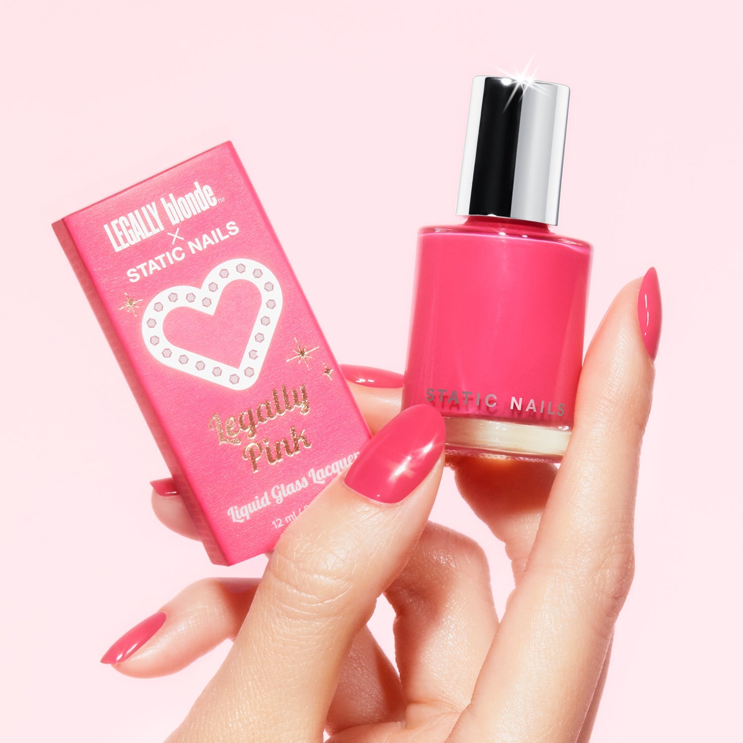 LEGALLY BLONDE X STATIC NAILS LEGALLY PINK 4 LEGALLY BLONDE X STATIC NAILS LEGALLY PINK