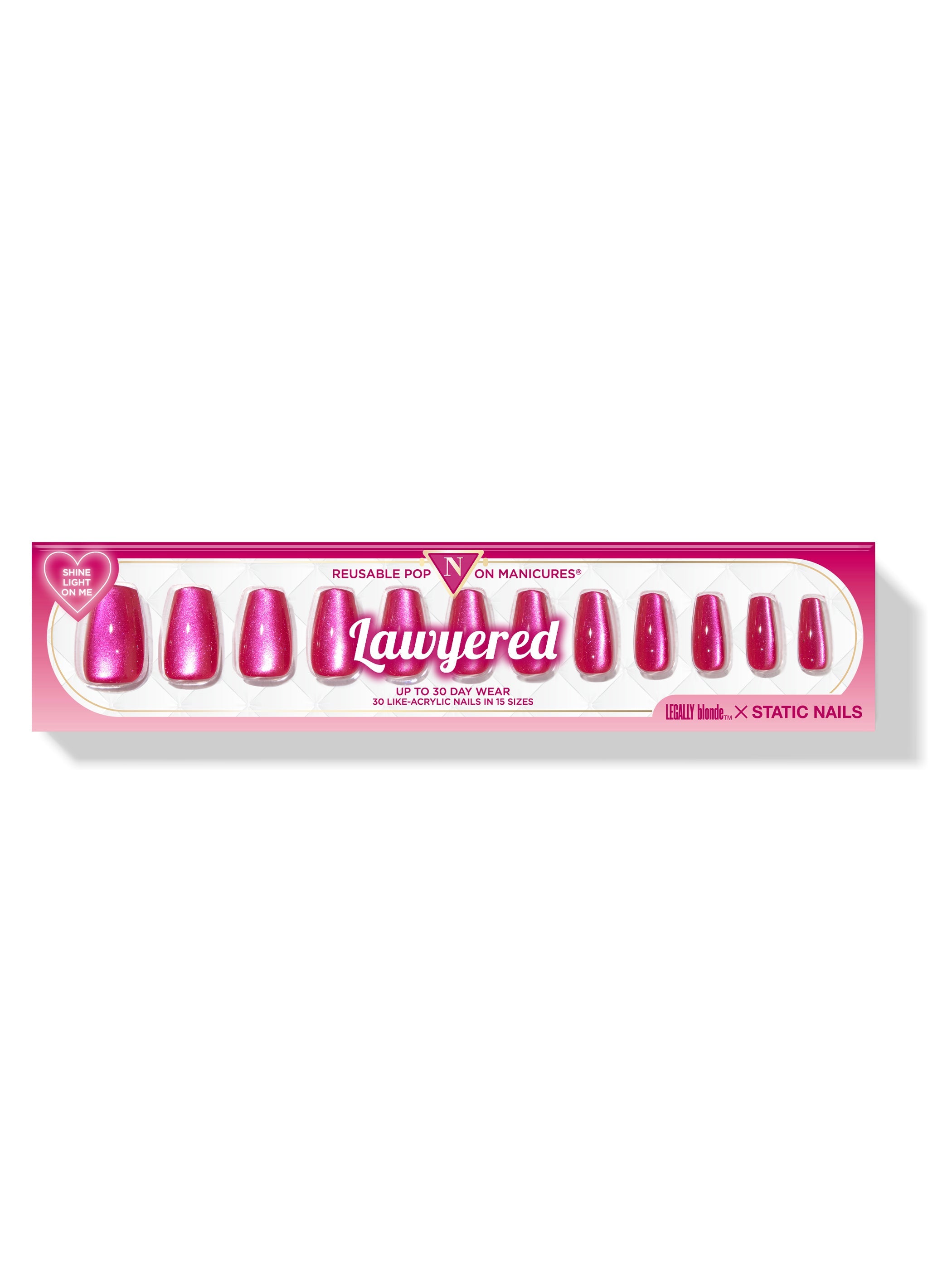 LEGALLY BLONDE X STATIC NAILS LAWYERED 5 LEGALLY BLONDE X STATIC NAILS LAWYERED