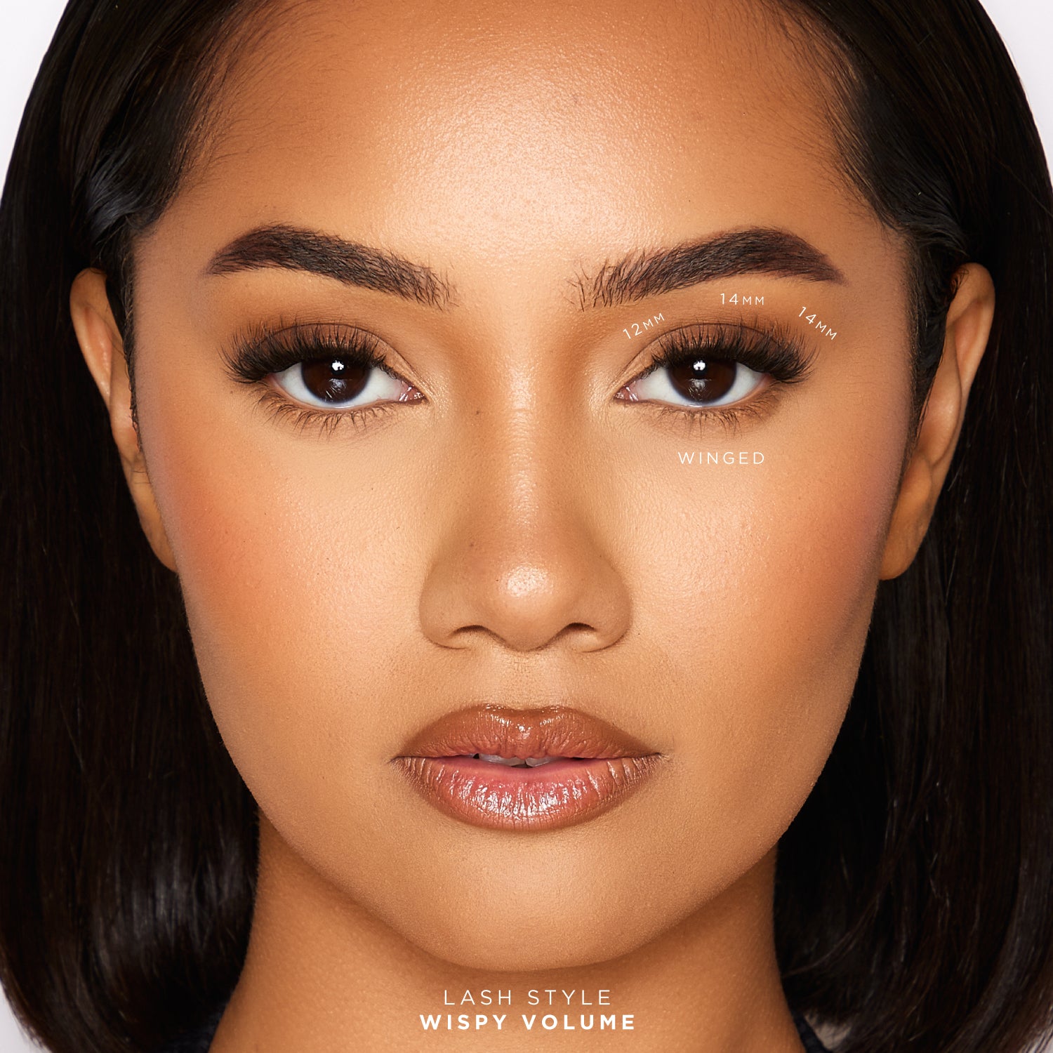 Wispy Volume Pre-Glued Individuals 2 1-Step Press™ Pre-Glued Lash Kit