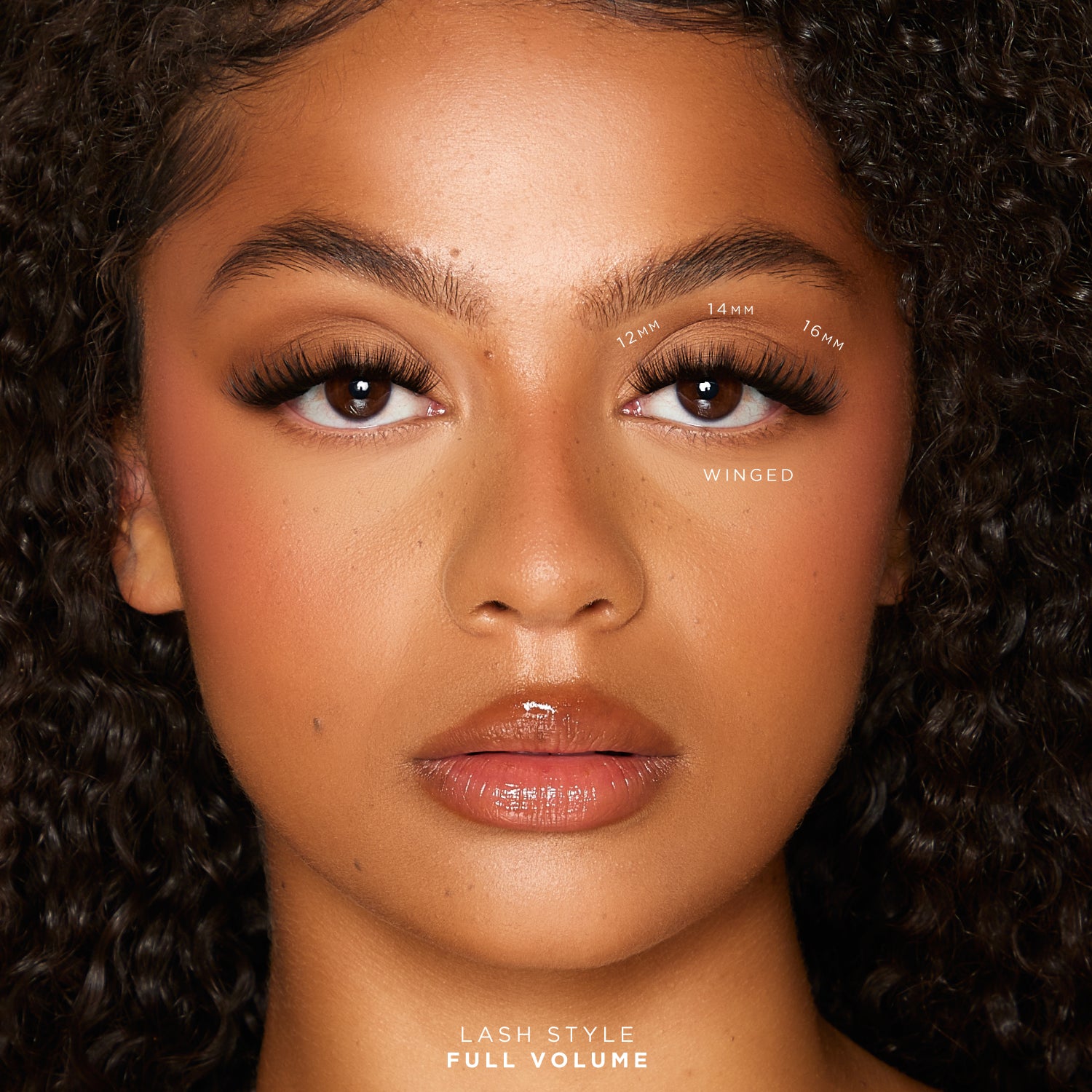 Full Volume Pre-Glued Individuals 2 1-Step Press™ Pre-Glued Lash Kit